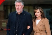 Marie Walsh pictured with her husband, television presenter Tommy Walsh