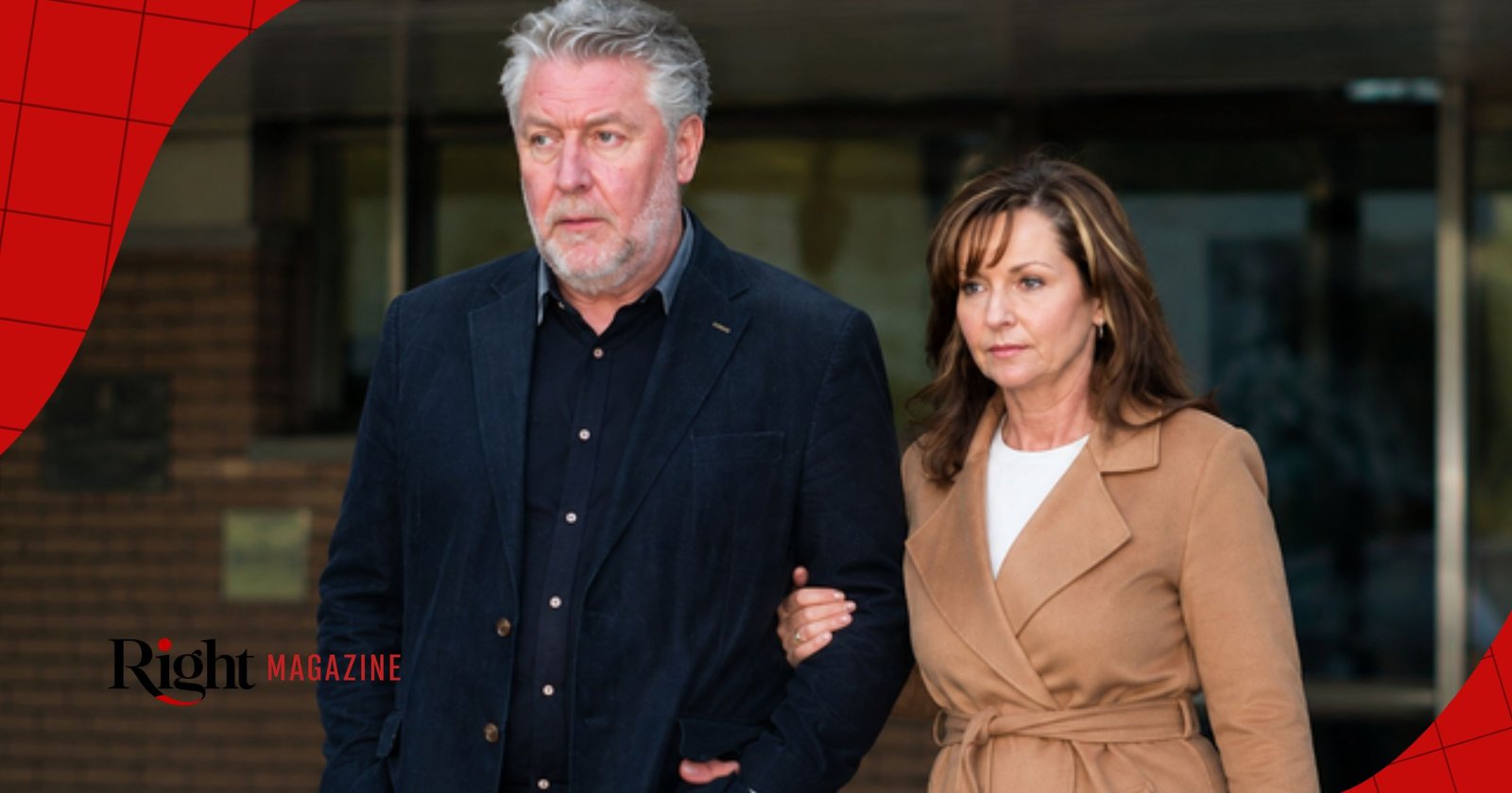 Marie Walsh pictured with her husband, television presenter Tommy Walsh