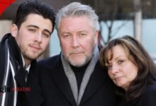 Tommy Walsh with his Wife And Son Jonjo Walsh